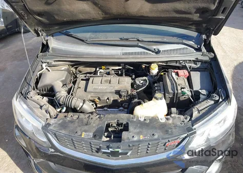 2018 Chevrolet Sonic Lt Auto z USA, uszkodzony, nr VIN 1G1JD6SBXJ4128176